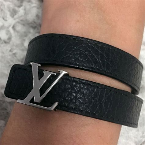 louis vuitton leather wrap bracelet|louis vuitton stainless steel bracelet.